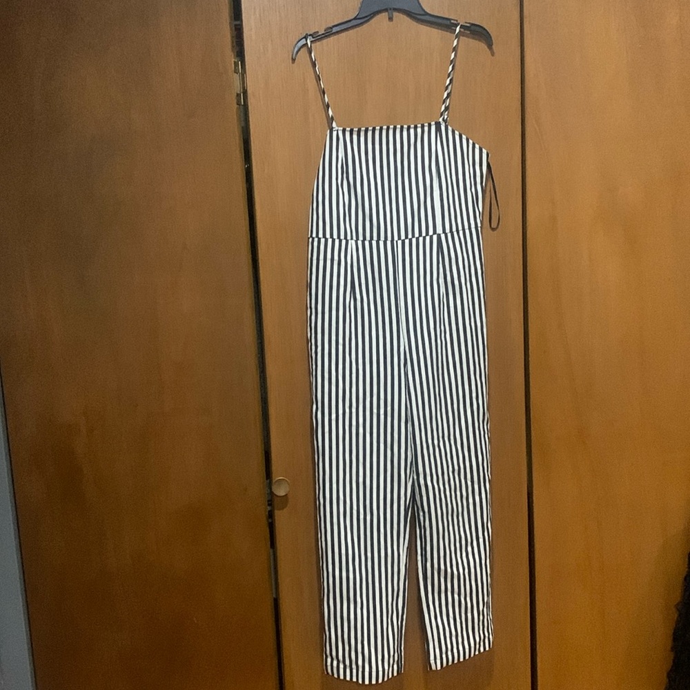 Brand new urban outfitters stripped pants romper